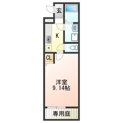 久米田駅 徒歩8分 1階の物件間取画像